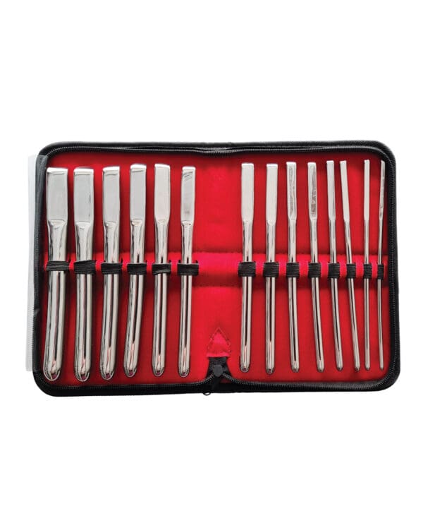 Rouge Stainless Steel Hegar Uterine Dilator Set - Set of 14 - Image 2