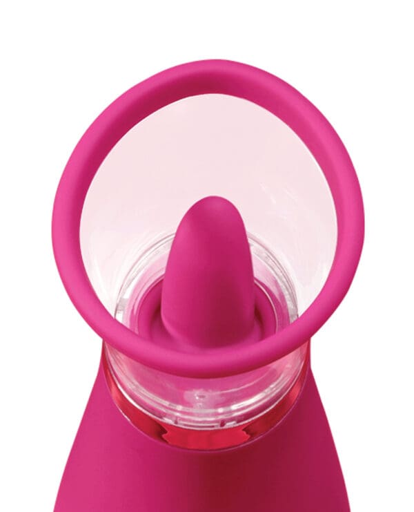 Scioness Sucking and Licking Clitoral Stimulator - Pink - Image 3