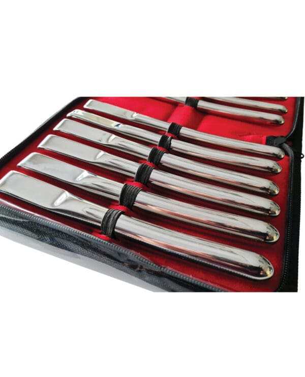 Rouge Stainless Steel Hegar Uterine Dilator Set - Set of 14 - Image 4