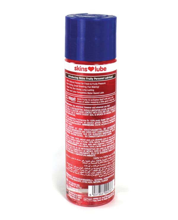 Skins Water Based Lubricant - 4.4 oz Watermelon - Image 2