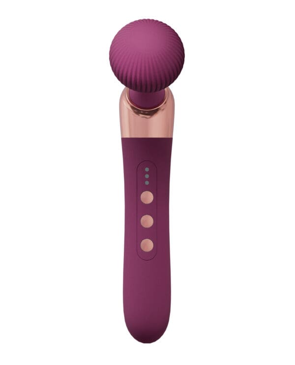 Shots Loveline Serenity Wand Massager - Burgundy - Image 4