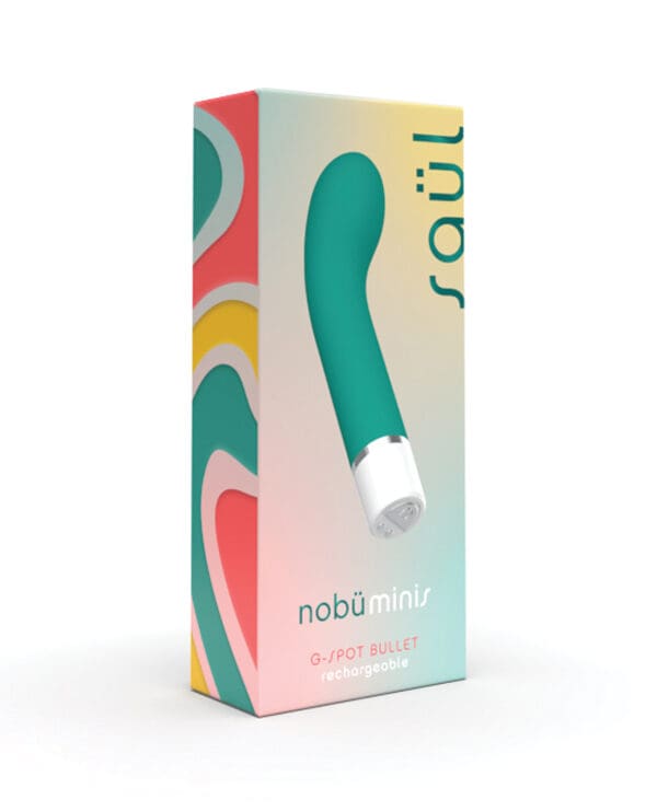 Nobu Mini Saul G-Spot Bullet - Teal - Image 4