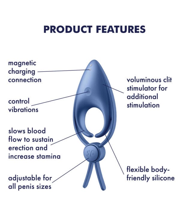 Satisfyer Sniper - Blue Grey - Image 4
