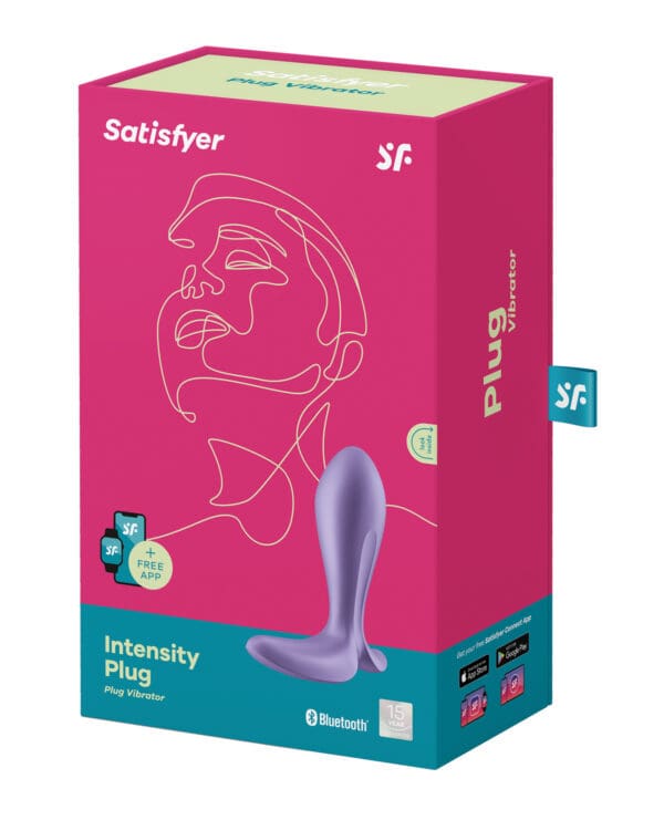 Satisfyer Intensity Plug - Purple - Image 5