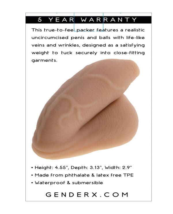 Gender X The Uncircumcised Packer - Medium - Image 5