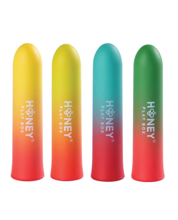 Fantasy Color Gradient Bullet Vibrator - Yellow - Image 2