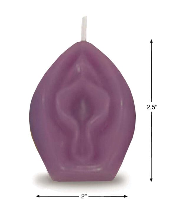 Eden's Vagina Candle - Purple - Vanilla - Image 3