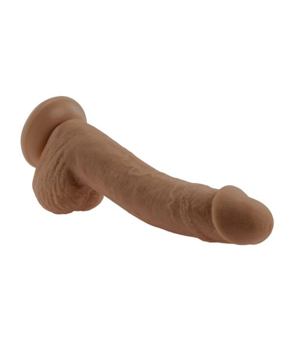 Selopa Natural Feel 7" Flexskin Dildo - Dark - Image 4