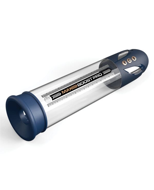 Pump Work Max Boost Pro - Blue/Clear - Image 3