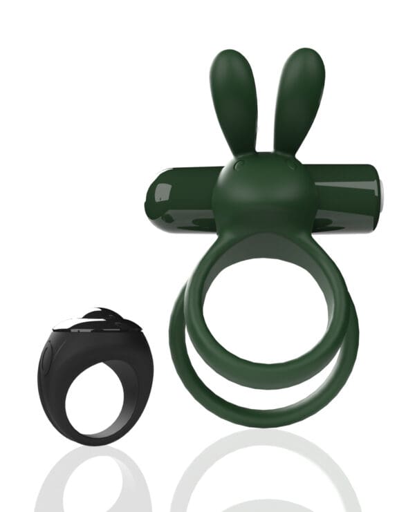 Screaming O Ohare Remote Controlled Vibrating Ring - XL Green - Image 2