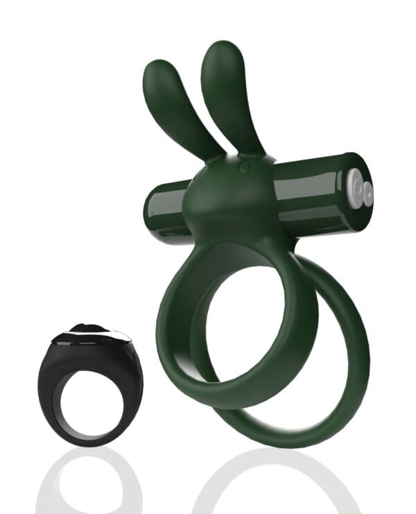 Screaming O Ohare Remote Controlled Vibrating Ring - XL Green - Image 3