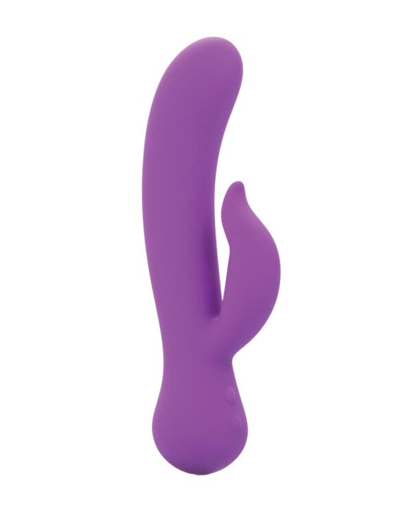 First Time Rechargeable Pleaser Vibrator - Purple - Image 2