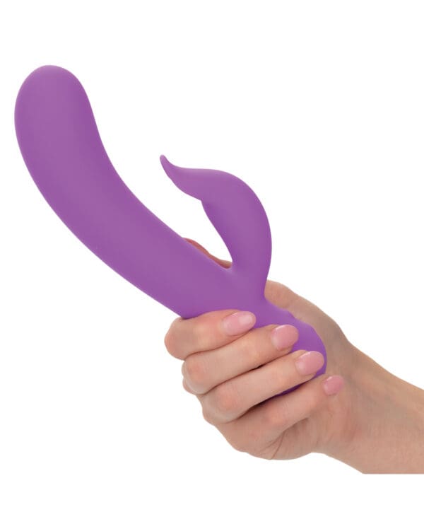 First Time Rechargeable Pleaser Vibrator - Purple - Image 4