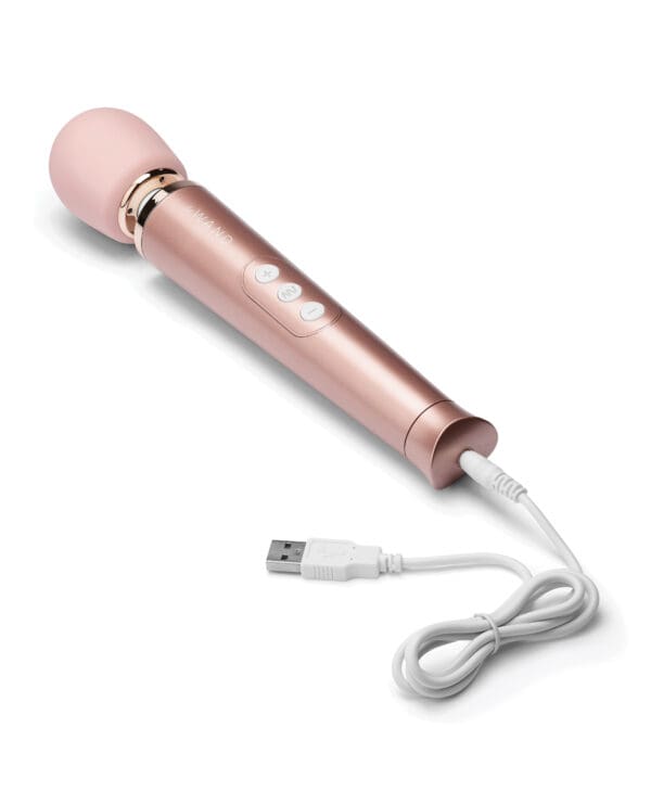 Le Wand Petite Rechargeable Vibrating Massager - Rose Gold - Image 4