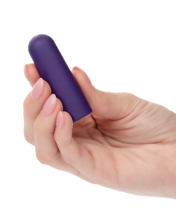Turbo Buzz Rounded Mini Bullet Stimulator - Purple - Image 4