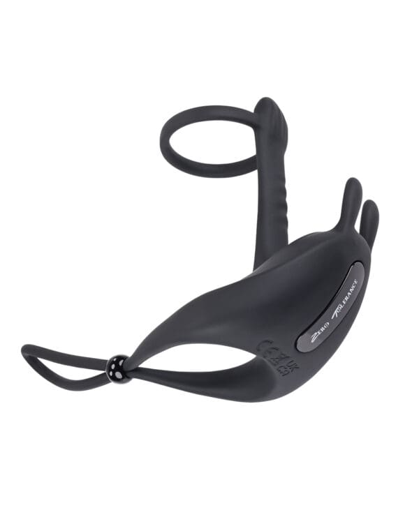 Zero Tolerance Saddle Up Cock & Ball Vibrator - Black - Image 2