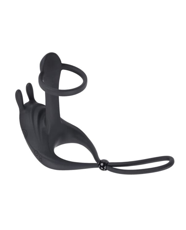 Zero Tolerance Saddle Up Cock & Ball Vibrator - Black - Image 3