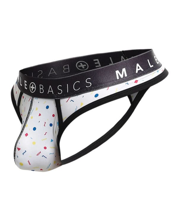Male Basics Sexy Pouch Thong Confetti XL - Image 4