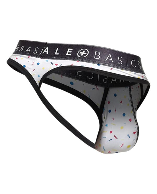 Male Basics Sexy Pouch Thong Confetti XL - Image 5