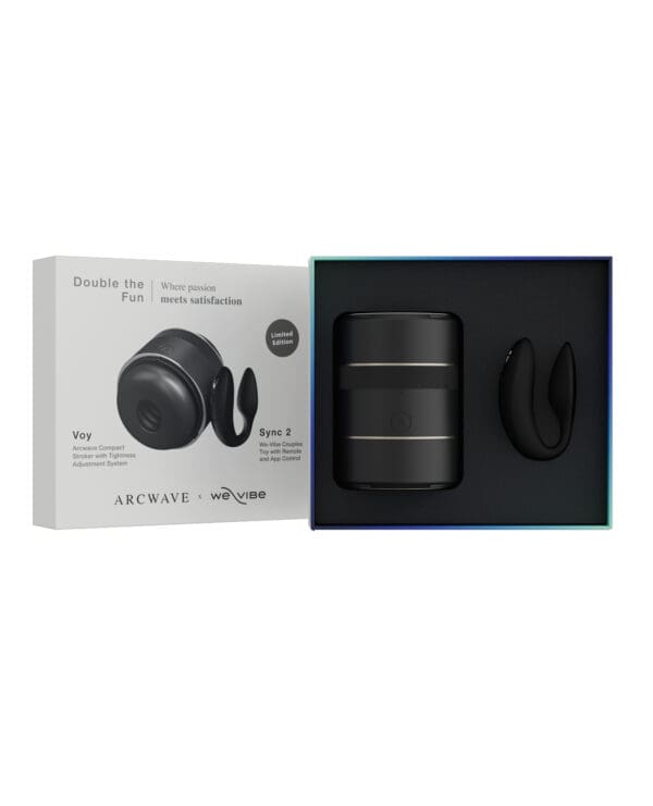 Arcwave Voy / We-Vibe Sync 2 Double the Fun Pair - Black - Image 3