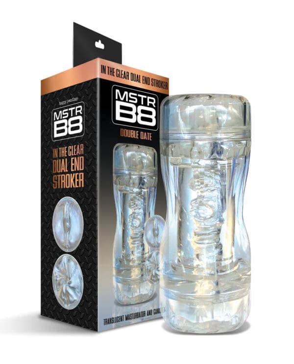 MSTR B8 Double Date  In the Clear Dual End Stroker - Image 2
