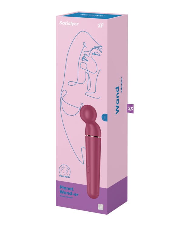Satisfyer Planet Wand-er - Berry - Image 5