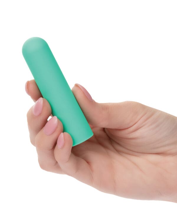 Turbo Buzz Rounded Bullet Stimulator - Green - Image 4