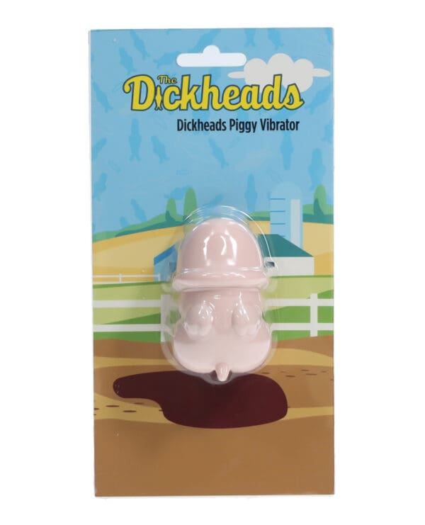 Shots The Dickheads 10 Speed Piggy Silicone Vibrator -  Pink - Image 2