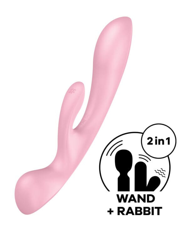 Satisfyer Triple Oh - Pink - Image 4