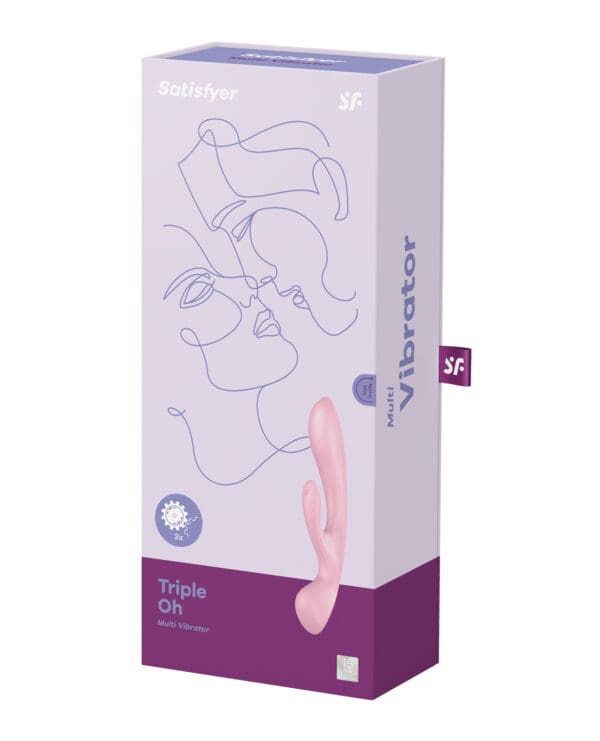Satisfyer Triple Oh - Pink - Image 5