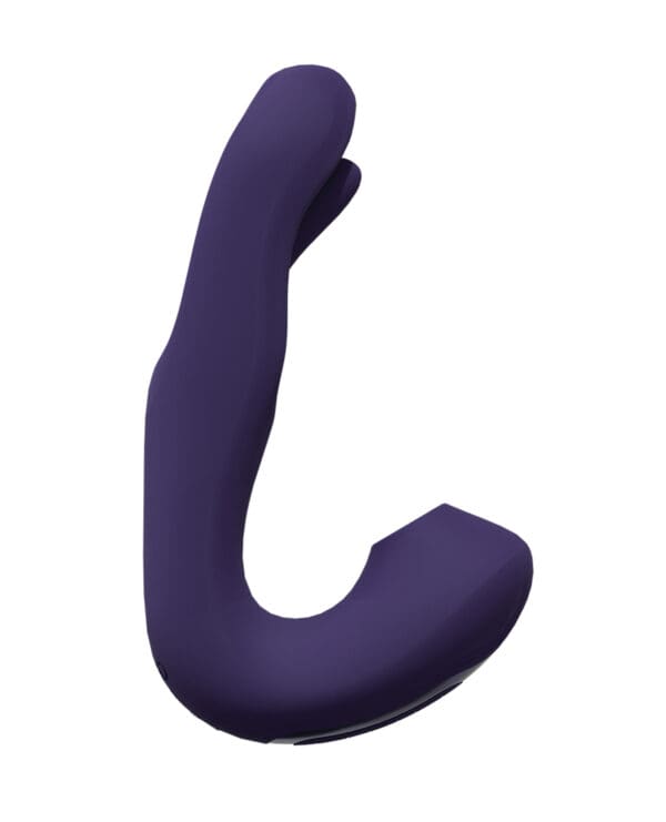 Shots Vive Yuna Dual Action Airwave Vibrator & G-Spot Stimulator - Purple - Image 2