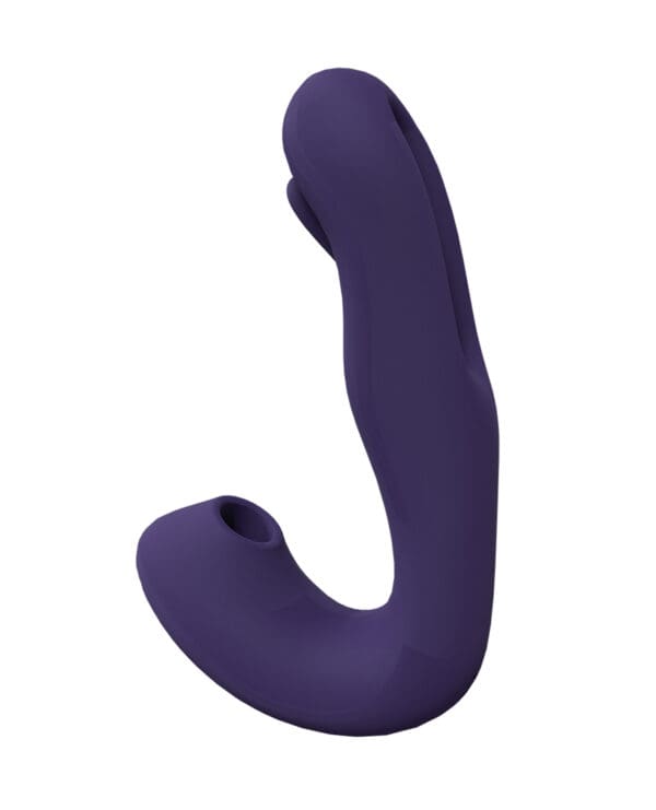 Shots Vive Yuna Dual Action Airwave Vibrator & G-Spot Stimulator - Purple - Image 5