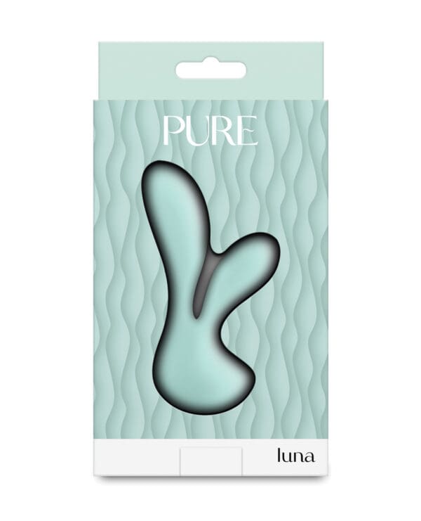 Pure Luna Petite Rabbit Vibrator  - Teal - Image 2