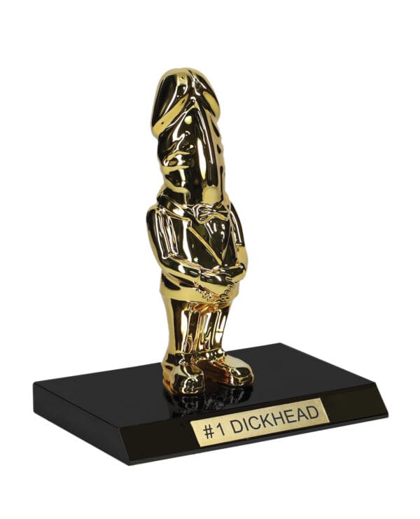Shots The Dickheads Gold Trophy - Image 3