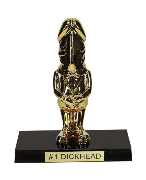Shots The Dickheads Gold Trophy - Image 4