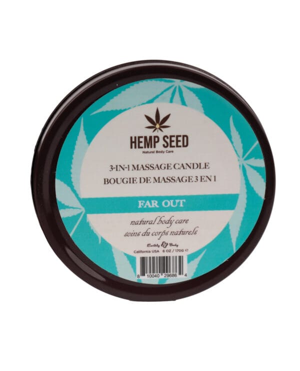 Earthly Body Summer 2024 3 in 1 Massage Candle - 6 oz Far Out - Image 2