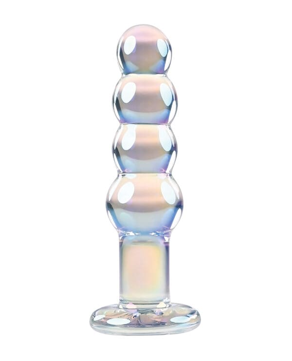 Playboy Pleasure Jewels Beads Anal Plug - Clear - Image 2