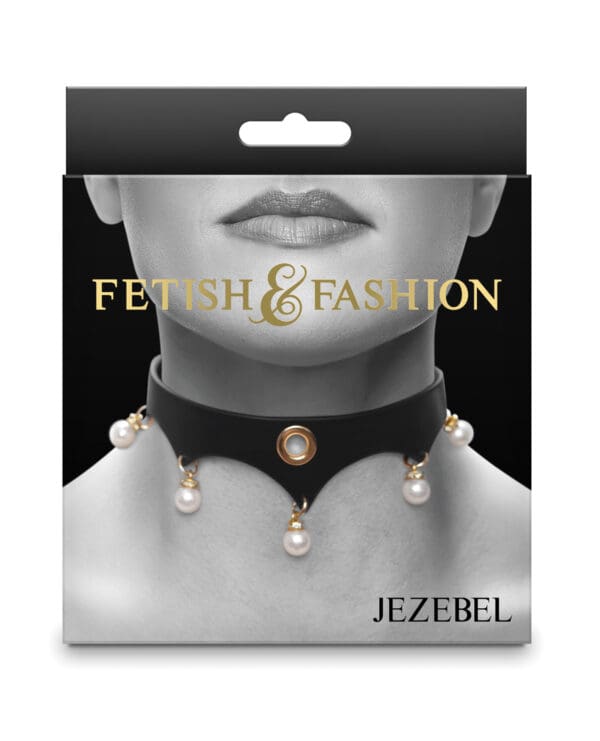 Fetish & Fashion Jezebel Collar - Black - Image 2