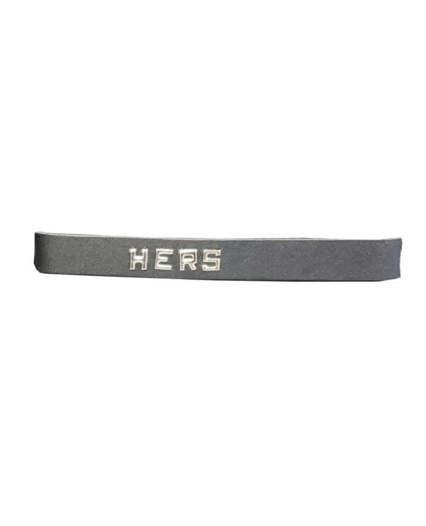 Spartacus HERS Leather Collar - Black - Image 2