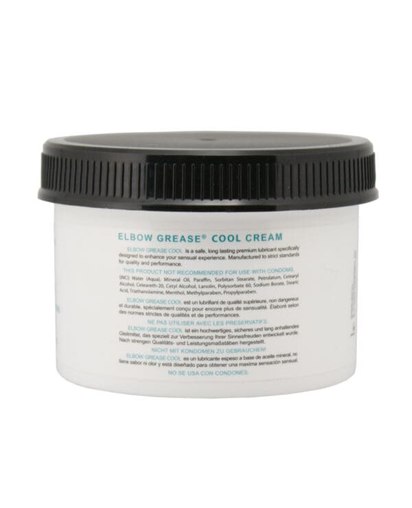 Elbow Grease Cool Cream - 9 oz jar - Image 2