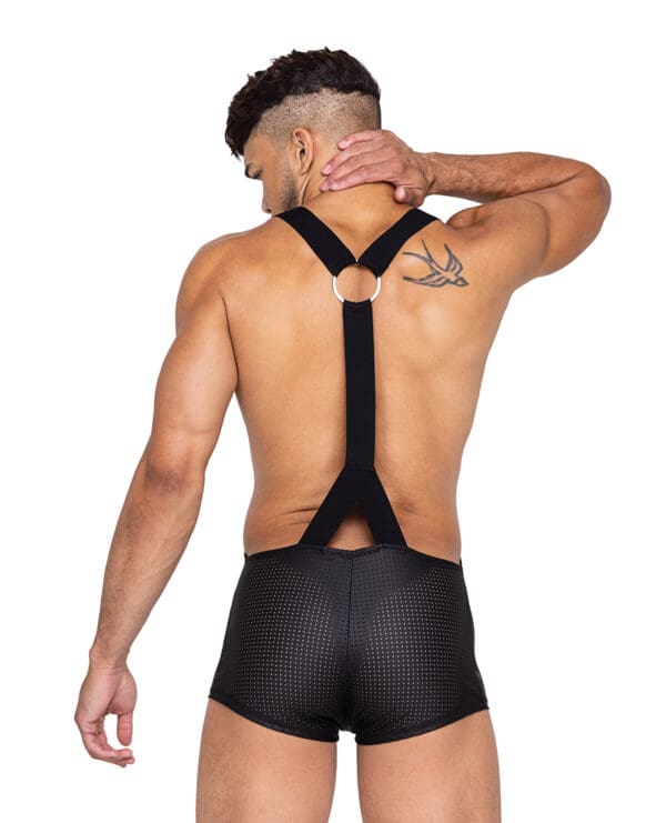 Master Singlet w/Hook & Ring Closure & Contoured Zipper Pouch Black XL - Image 2