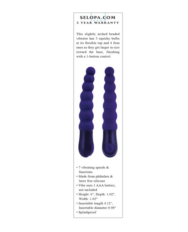 Selopa Beaded Beauty - Purple - Image 5