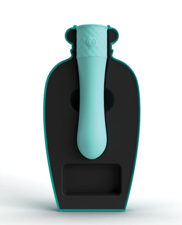 Lola Milani Mystique Bullet w/Emerald Bottle - Teal - Image 3