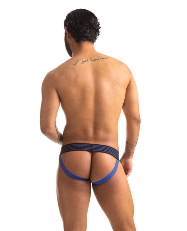 665 Rally Jockstrap - L Blue - Image 4