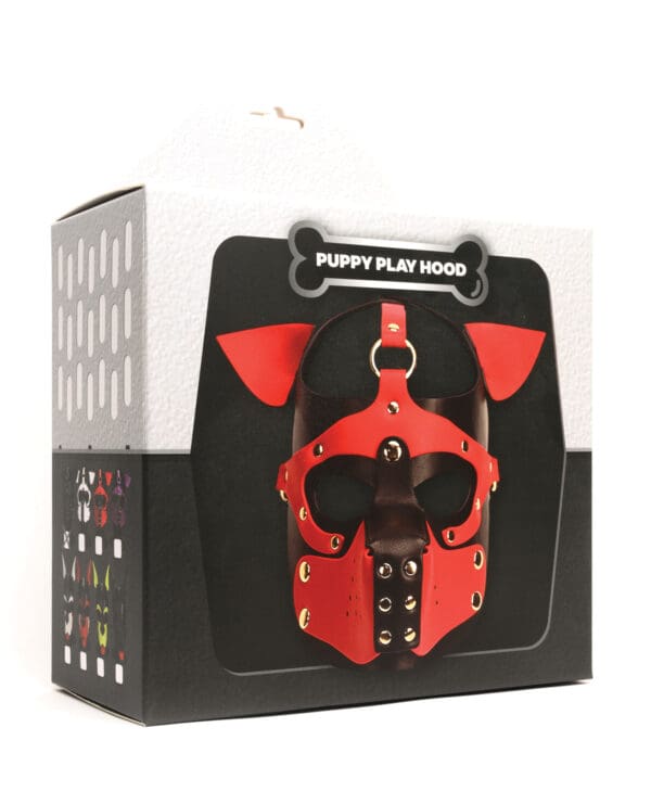 665 Bondage Pup Hood - O/S Black - Image 5