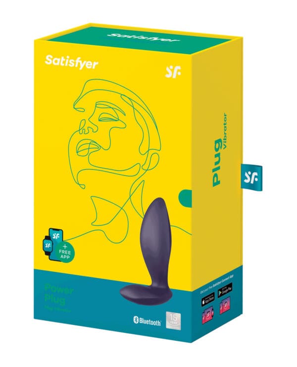 Satisfyer Power Plug - Plum - Image 5