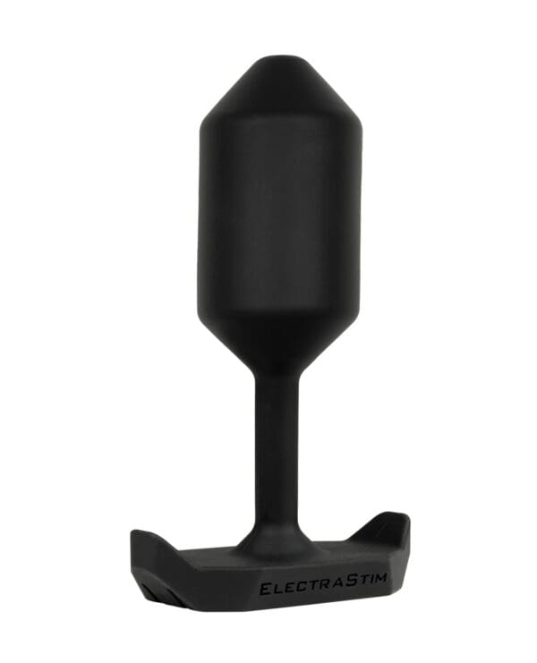 ElectraStim x Mr. S Leather - World's Most Comfortable Silicone Electro Butt Plug - Black - Image 2