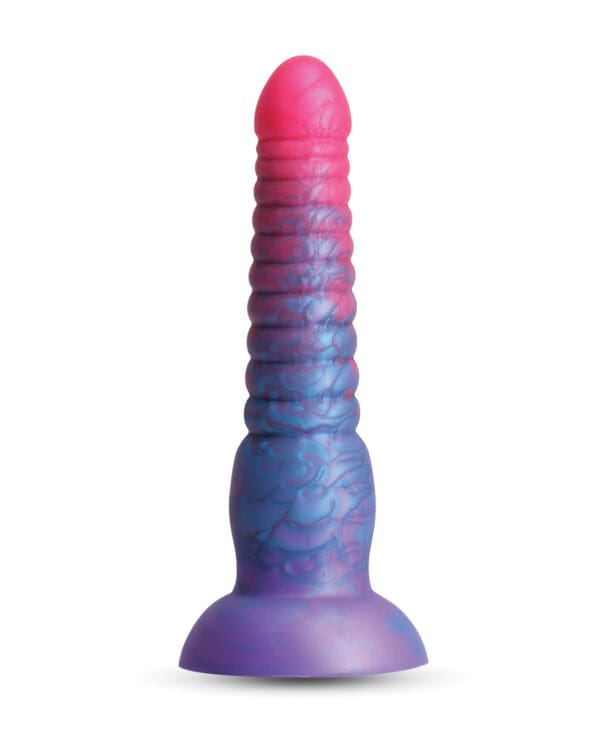 Colors Stacked 6" Dildo - Pink/Blue - Image 2