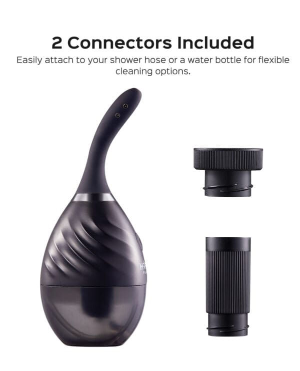 Bulby Auto Spray Anal Douche System - Black - Image 4