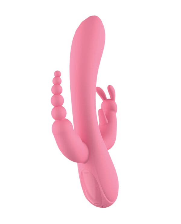 The Beat Trifecta Massager - Pink - Image 2